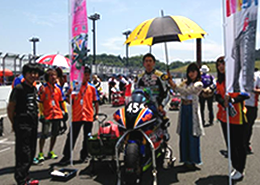 レースでのプロモーション支援